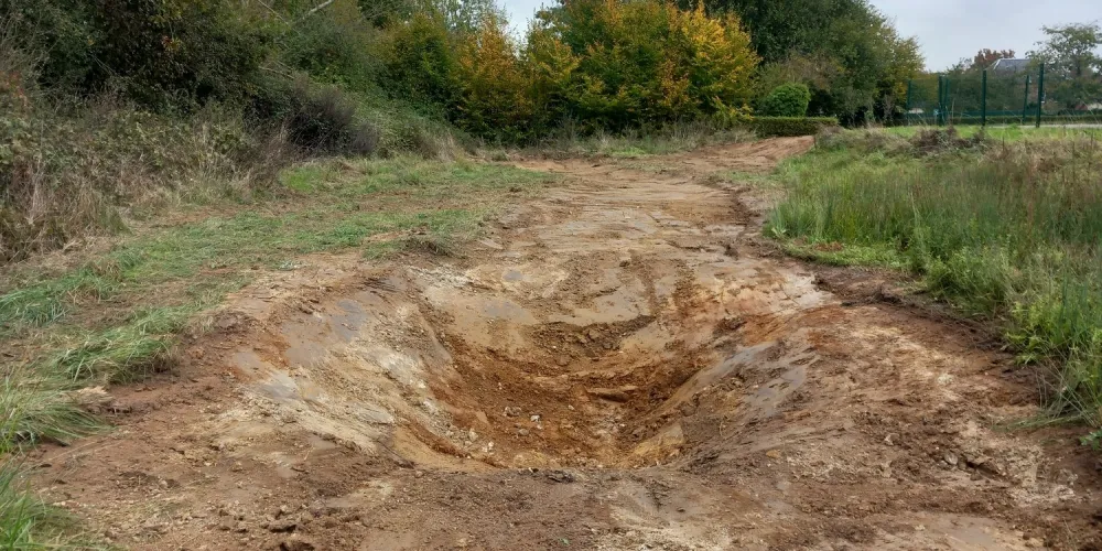 Travaux à Saint-Léger-en-Bray