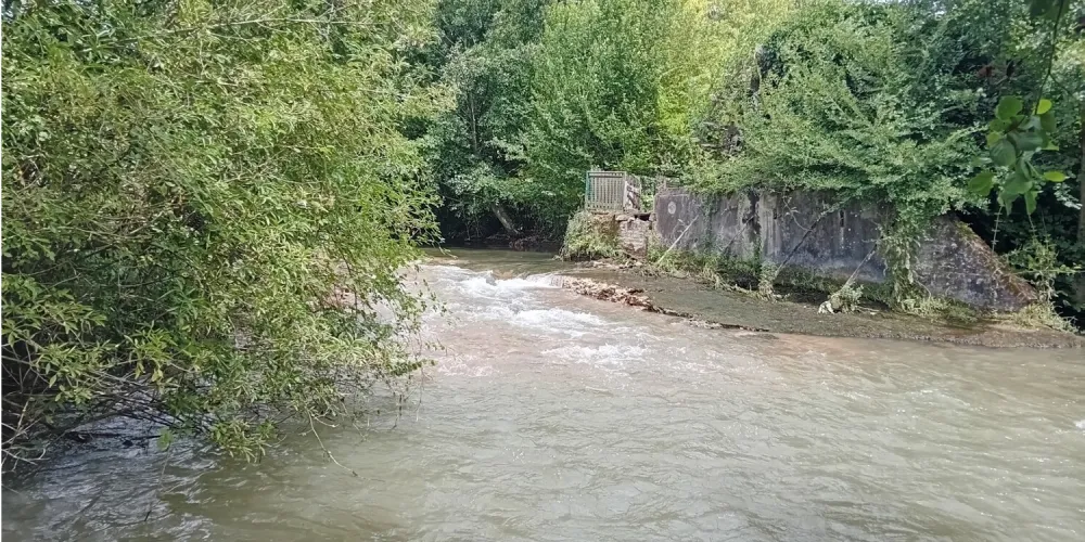 Travaux de restauration de continuité écologique - Moulin d'argent