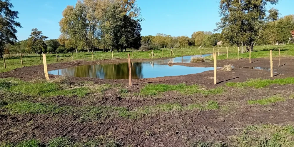 Travaux au Moulin de Saint Felix