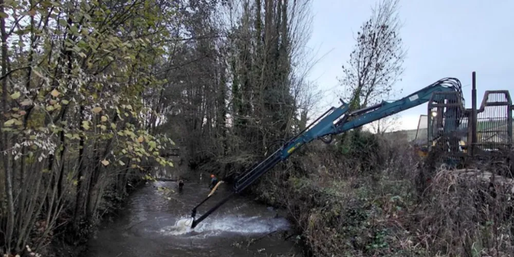 Reprise des travaux de restauration de la ripisylve de l’Avelon