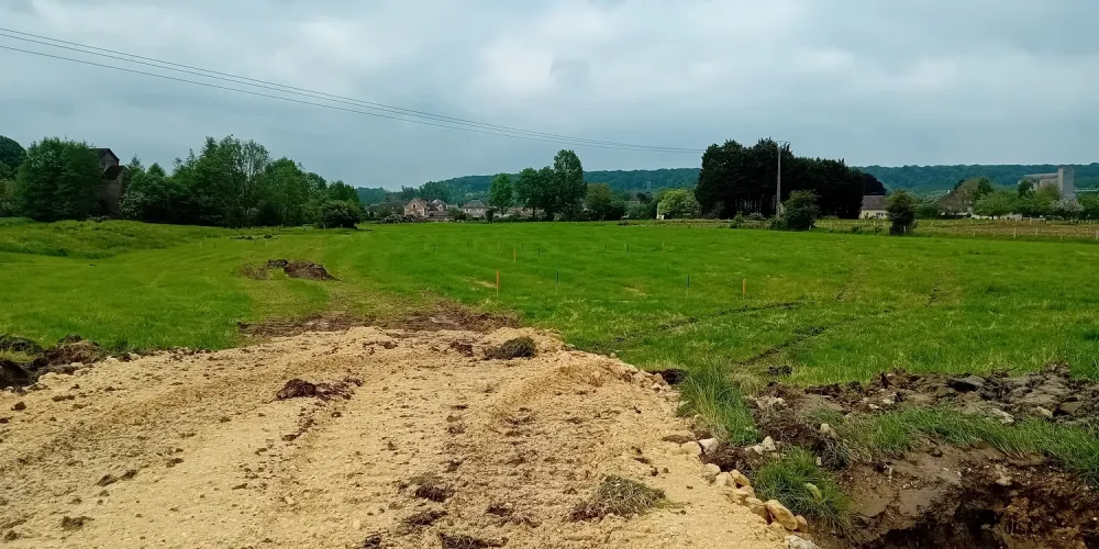 Travaux RCE à Milly sur Thérain