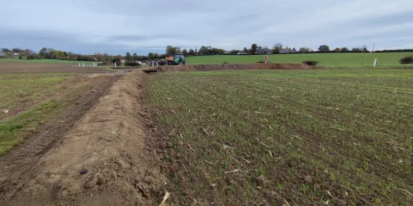 visuel Travaux d'érosion par ruissellement à Villers St-Barthélémy