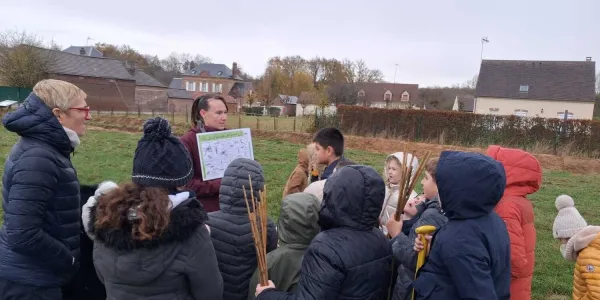 visuel Animation avec l'école de Saint-Léger-en-Bray