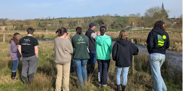 visuel Animation avec les &eacute;tudiants d'UniLaSalle autour de la restauration de cours d'eau